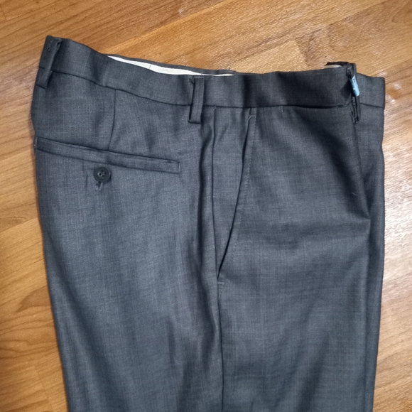 Alberto Cardinali 30x29 Mens Normcore Gray Dress Pants - Picture 2 of 6